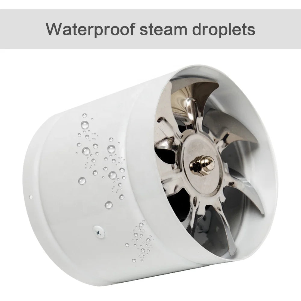 4/6/8/10/12 Inch Powerful Inline Exhaust Bathroom Duct Fan Ventilation Blower for Sale