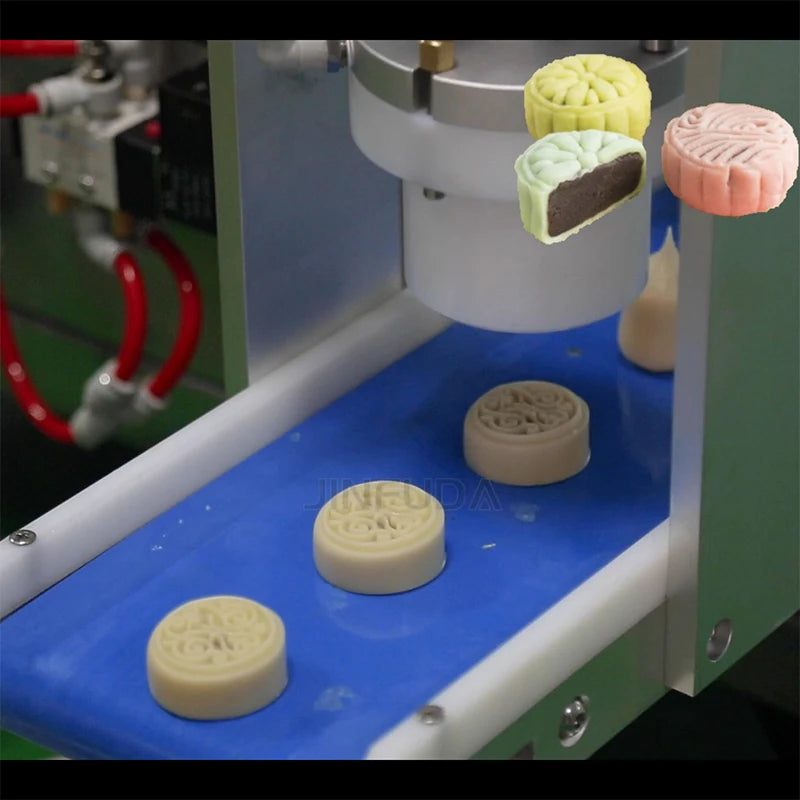 Fully Automatic Churros Encrusting Filling Making Machine Automatic Stuffed Cookies Filling Pastries