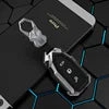 Zinc Alloy Leather Car Smart Key Case Bag High Quality Fit for Ford 2017/2018/2019/2020 F150/Explorer/MustangF55 Key Shell