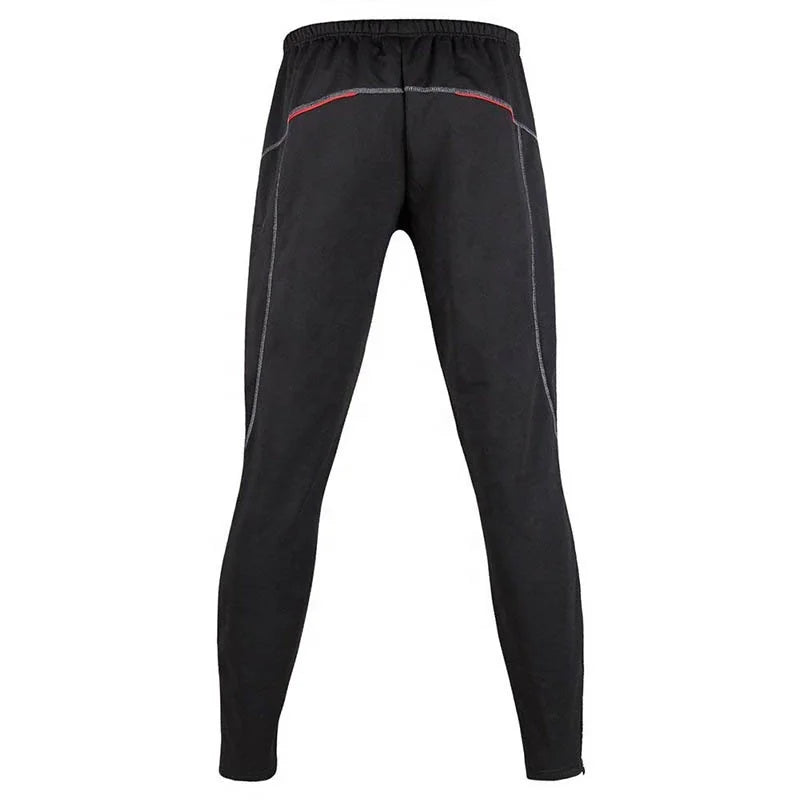 Custom Reflective Men's Winter Cycling Pants Warm Winter Bicycle Pants Bike Thermal Pants