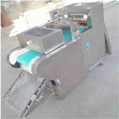 Automatic Nigerian Chinchin Dough Cube Cutter Chin Chin Forming Cutting Machine