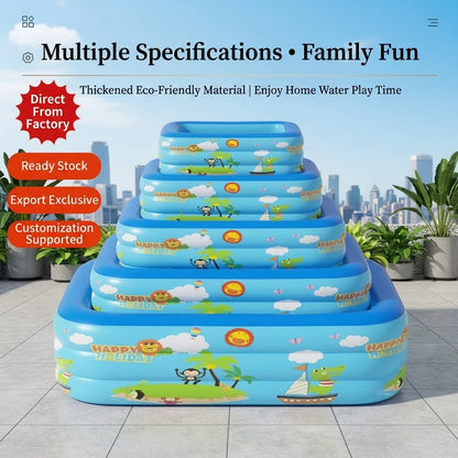 Wholesale Portable Inflatable Toy Pool Foldable Inflatable Pvc Swimming Pool Portable Kids Swimming Pool for Home