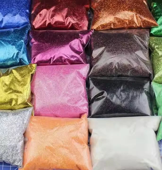 Wholesale PET Color Bulk Cosmetics Chunky Glitter Sequin Nail Art Christmas Holiday Party Celebration Art Craft 1kg