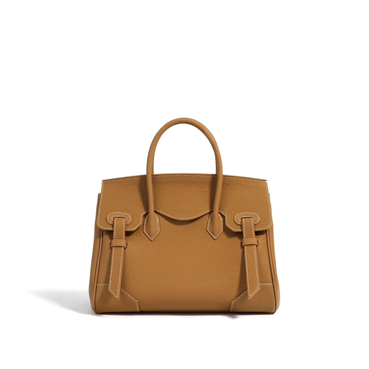 Autumn Winter Togo Top Cowhide Platinum Bag Stylish Luxury Crossbody Commuting Handbag Tote Versatile Leather Lining for Gifts