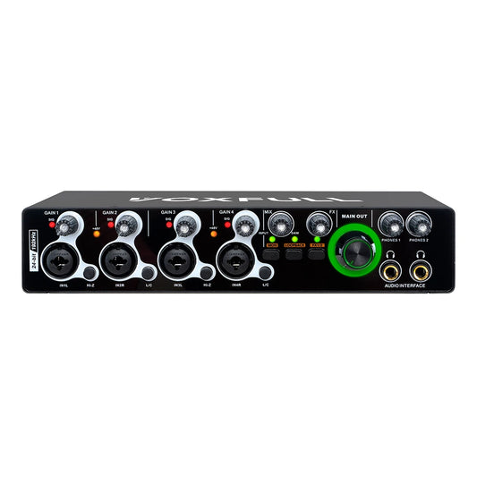 Voxfull MD404 Professional 24Bit 192KHz Mini USB Audio Interface 4 Channel USB Sound Card for Live Music Recording Studio by PDG ibma