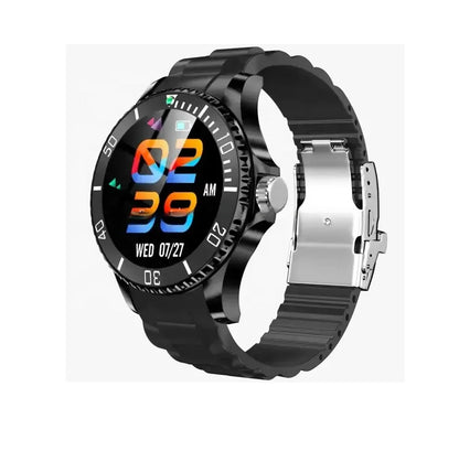 Best Quality 3ATM Waterproof Smart Watch Sleep Tracker QC F17 TK19 TFT Crystal Transparent Silica Gel Material Call Reminder