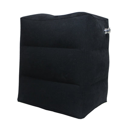 3 1 One Valve EJOY EP-03 Airplane Travel Leg Rest Inflatable Footrest Pillow Removable Washable Cover PVC+Flocking Material