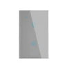 LangYeao US WiFi Smart Wall Light Switch 1/2/3/4 Gang Touch Panel with Neutral Wire Compatible with for Tuya App & Smart Life
