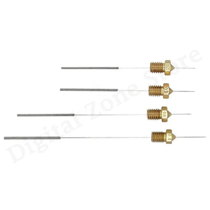 10Pcs Stainless Steel Nozzle Cleaning Needles 0.15mm 0.2mm 0.25mm 0.3mm 0.35mm 0.4mm Drill Bits 3D Printer Parts