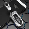Zinc Alloy Leather Car Smart Key Case Bag High Quality Fit for Ford 2017/2018/2019/2020 F150/Explorer/MustangF55 Key Shell