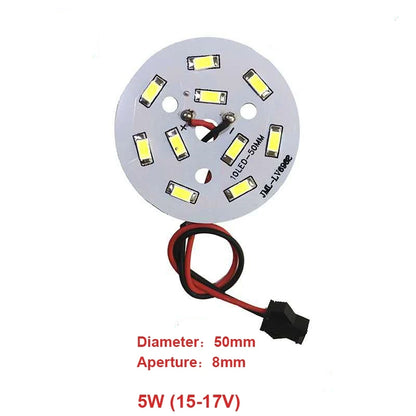 High Brightness LED 5730SMD Lamp Bead Light Board Bulb Round Transformation Light Source 3-18W 32-100MM Tile Wick Modified bulb