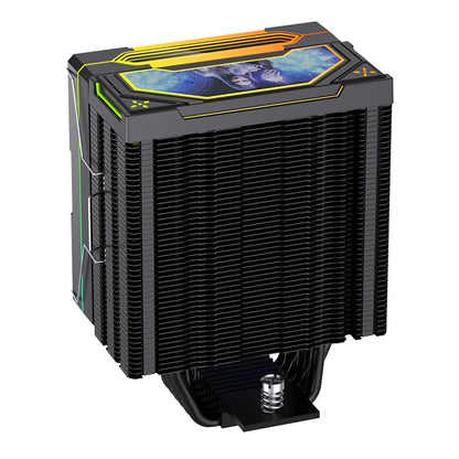LOVINGCOOL Custom Intel CPU Cooler RGB 115x Radiator PC TDP 220W Quiet Cooler 120mm Cooling Fan for Gaming Case PC CPU Coolers