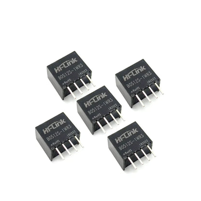 Hi-Link UL Certified DC DC Converter New Mini 1w 5v to 12v 84ma Single Output Isolated Switching Power Supply Module B0512S-1WR3