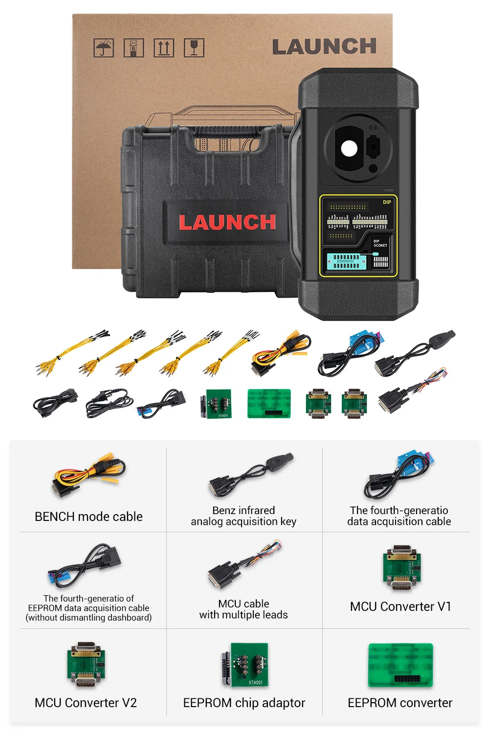 LAUNCH X431 X-prog3  Car key programmer immobilizer diagnostic tool