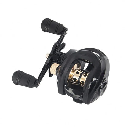 Black Gold 18+1 Bearings Waterproof Sea Fishing Bait Casting Reel High Speed With Magnetic Fishing Reel