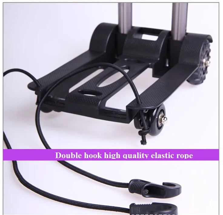 Customizable OEM Tool Trolley Four-Wheel Wheeled Rolling Shopping Cart Bag Aluminium Alloy Plastic Storage Warehouse Luggage