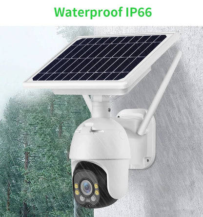 Security Camera with Solar Charging