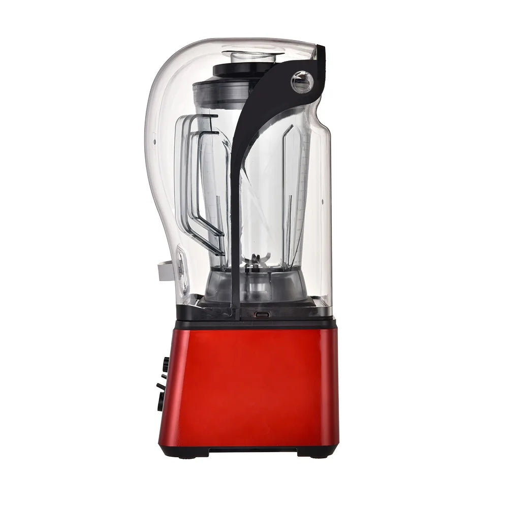 Ideagree 2500W Commercial Blender 4L Jar 10-Speed Stainless Steel Blades Tritan BPA-Free Low Noise Soundproof Hotel Household