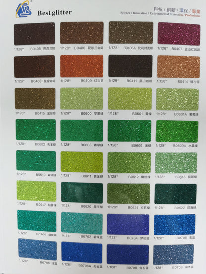 Prime Quality Wholesale PET Glitter Shapes Holographic or Iridescent Chunky Mixes Hexagon Glitter