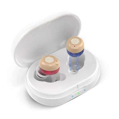 New Design GM-305 Binaural Magnetic Rechargeable Voice Amplifier Wireless Elderly Hearing Aid