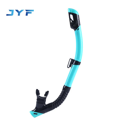 JYF Brand Hot Selling Safe Material Wholesale Dive Equipment Snorkel in Mask Shotgun Snorkel  Breathing Tube for Diving Mask
