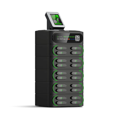 Phone Charging Shared Power Bank Station with Pos Hire Powerbank Rental 20 Slots Stack Power Bank Vending Machines