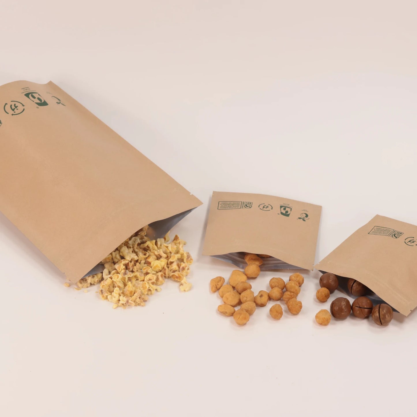 Customizable Empty Paper Bag for Charcoal Multiple Layer with Personalized Logo for Food and Shopping Use