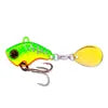 Vib Fishing Lures Hard Mental Lure with Fishing Hook Fishing VIB Lure 2.5CM-9G-10#