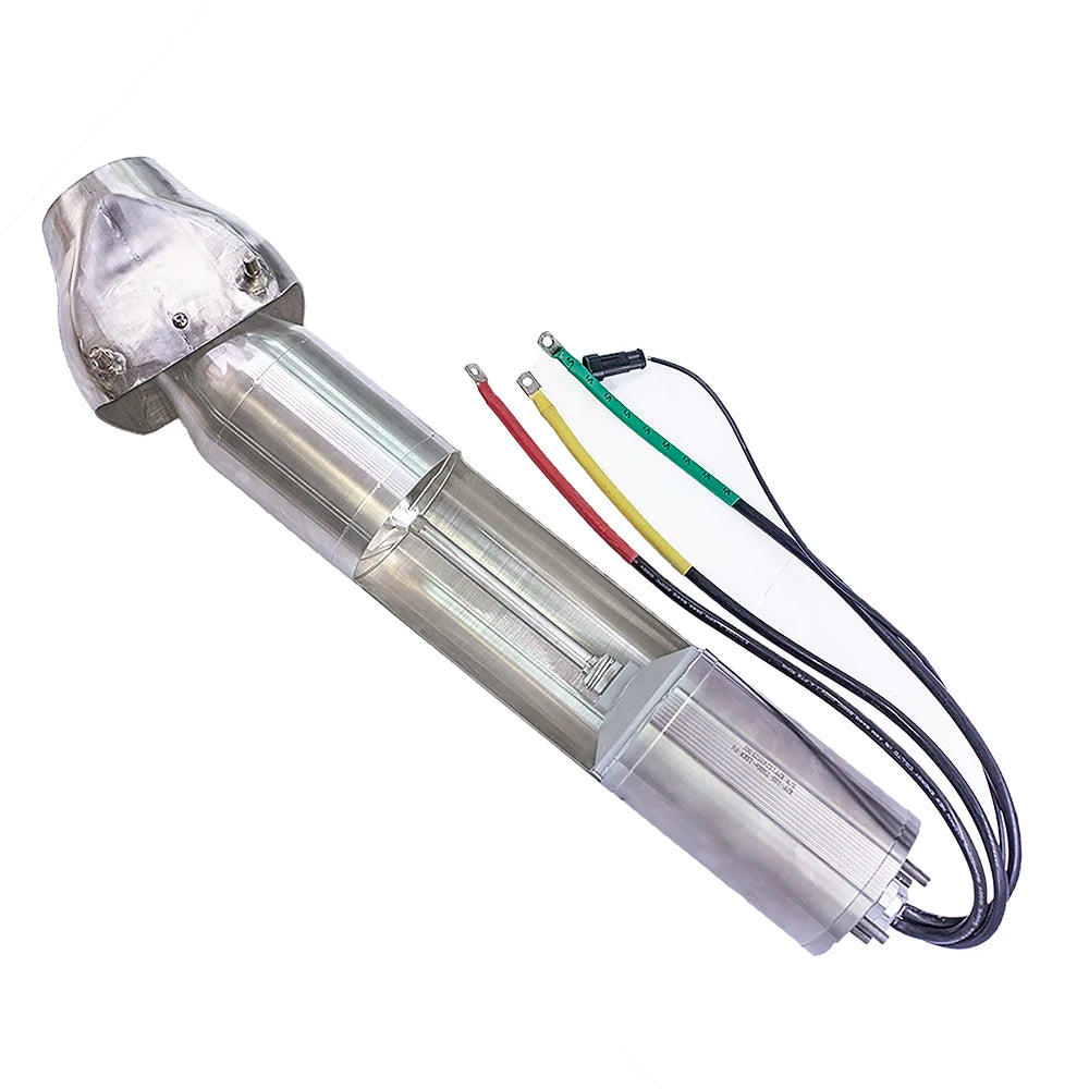 APISQUEEN BP100 10KW 72kg Thrust with Steering Head Pump Jet Thruster for Marine Water Sports Racing Inspection Craft USVs