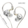 KZ EDX PRO 1DD In-Ear Wired Headphones HIFI Monitor Music Earplugs Stage Mobile Phone 3.5MM DJ Headphones Stereo