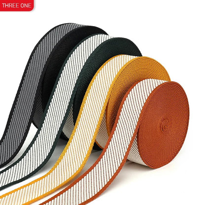 Factory Custom Jacquard Webbing Custom logo Polyester Webbing Bag Shoulder Belt Custom Clothing Accessories Webbing