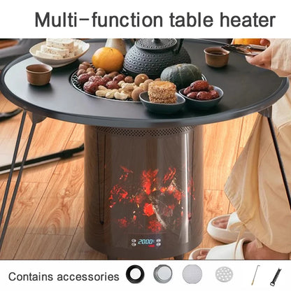 Modern Novel Design 3 in 1 Multi-function Electrical Portable BBQ Picnic Infrared Cooker Table