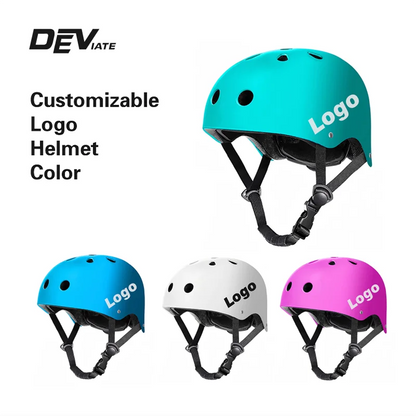 New Low Price DEVIATE WX-001 Plum Blossom Children's ABS EPS Bicycle Helmet CE EN1078 CPSC Certified 11 Air Vents Riding