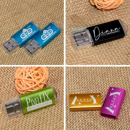 100pcs/lot factory price usb 2.0 flash drive 512MB 4GB 16GB usb metal pendrive 4GB 64GB usb memory stick Free Custom logo gifts