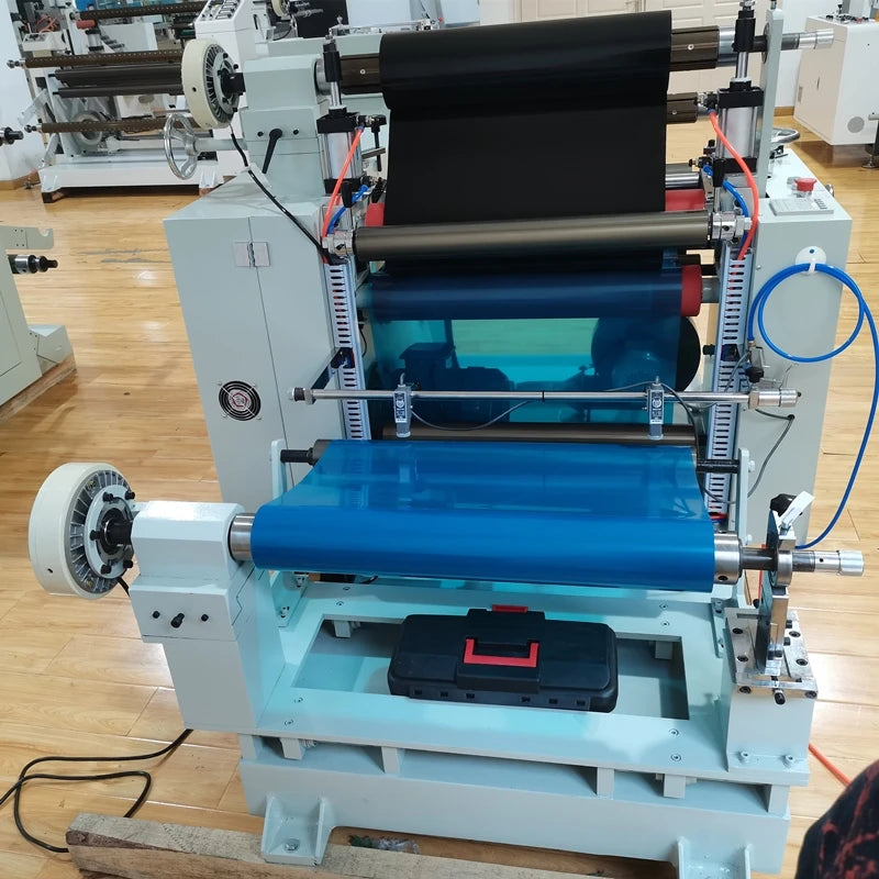 Automatic Paper Pvc Plastic Film Cutting Machine Slitter Rewinder
