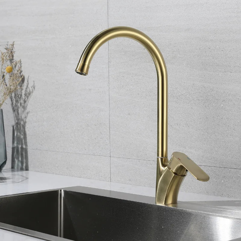 Kitchen Sink Faucet Stainless Steel Kitchen Faucet