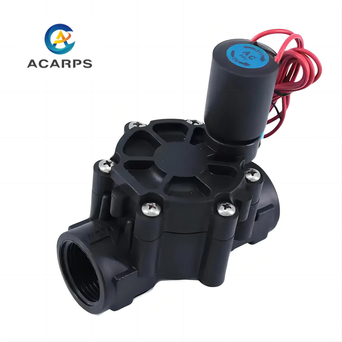 2-Way 3/8 Inch-1Inch Garden Plastic AC220V DC12V DC24V Latching Irrigation Solenoid Valve for Water Irrigation Flow Regulation by PDG ibma