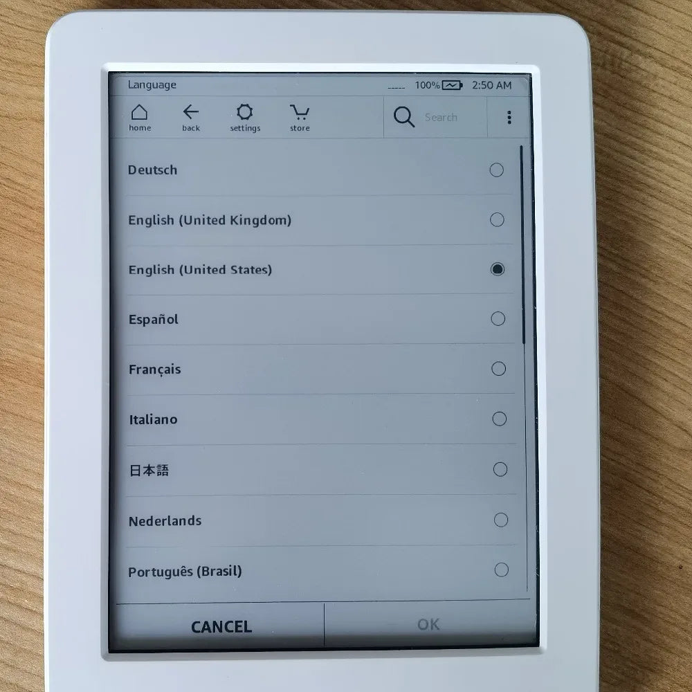 Original Kindle 6th 8th Used  Ebook E Book Eink E-ink Reader Touch Wifi Ereader No Light Better Than Kobo E-readered