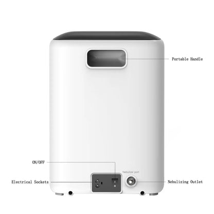 Kainuo Mini Portable Micro Oxygen Generator Machine for Home & Hospital Use with Durable Motor and Bearing Core Components