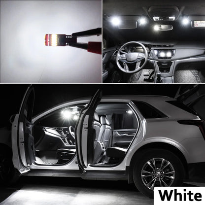 MDNG 9Pcs Canbus Indoor Lamp For MG 5 MG5 2021 2022 Vehicle Bulbs LED Interior Map Dome Trunk Light Kit No Error Car Accessories