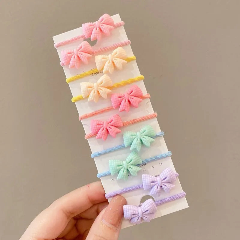 Baby Hair Loop Does Not Harm Hair Small Sweet Band High Elasticity Girls Rope Headband Children Hair Accessories