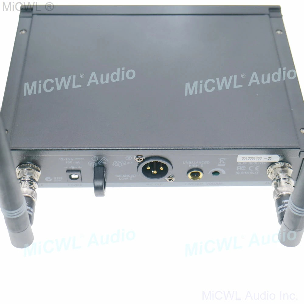 2pcs 10.1" Aerial Antenna For Shure UHF ULX SLX UR PGX UA820 Wireless Receiver 472-542MHz 542-635Mhz 638-698MHz 774-865MHz