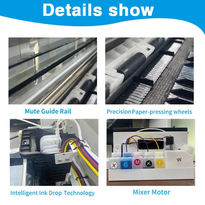 Best A3 DTF Printer 30cm New Condition PET Film Printing with Powder Shaking Machine