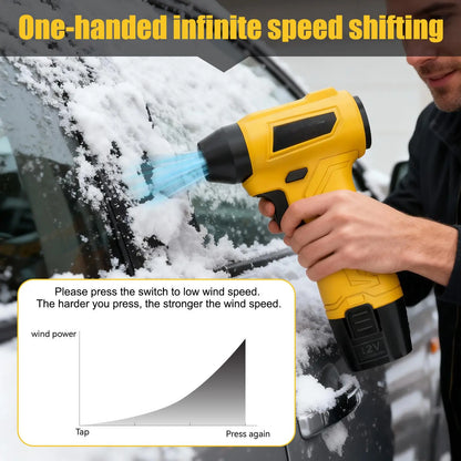 Battery Powered DIY Brushless Motor Cordless Tool for Dust and Leaf Clearing
