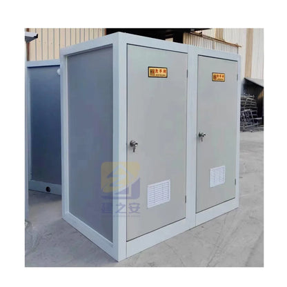 High Quality Steel Mobile Toilet Bathroom Luxury Portable Toilet Pods Public Container Use on Event