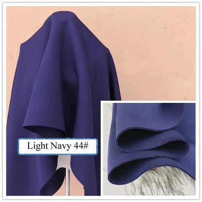 Stretch Spandex Knit Space Cotton Fabric Air Layer for Baseball Jacket Skirt Sewing DIY Face Mask Per Half Meter