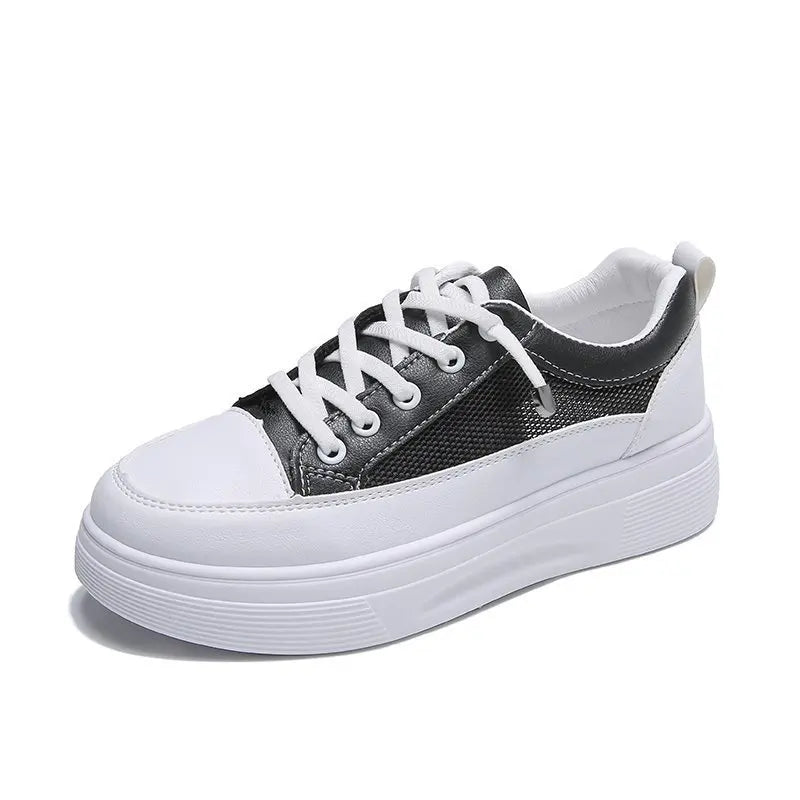New WomanRunning Sports Shoes  Spring  Student White Board Sneakers All-match  Casual Shoes Fashion Breathable Shoes
