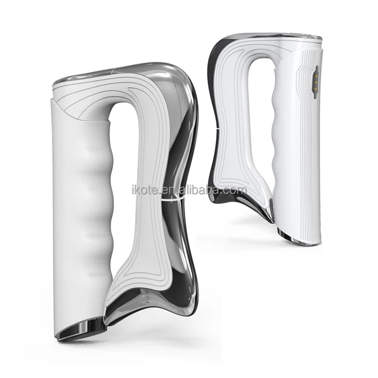 Rechargeable Handheld NMES Muscle Stimulator Full Body Massage Gun for Pain Relief With Ems Function