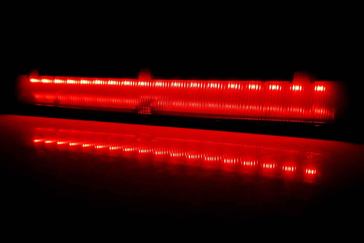 For Ford Transit MK8 Tourneo Custom 2012-up Single tailgate Third LED High Mount Level Brake Stop Light Lamp Black Lens