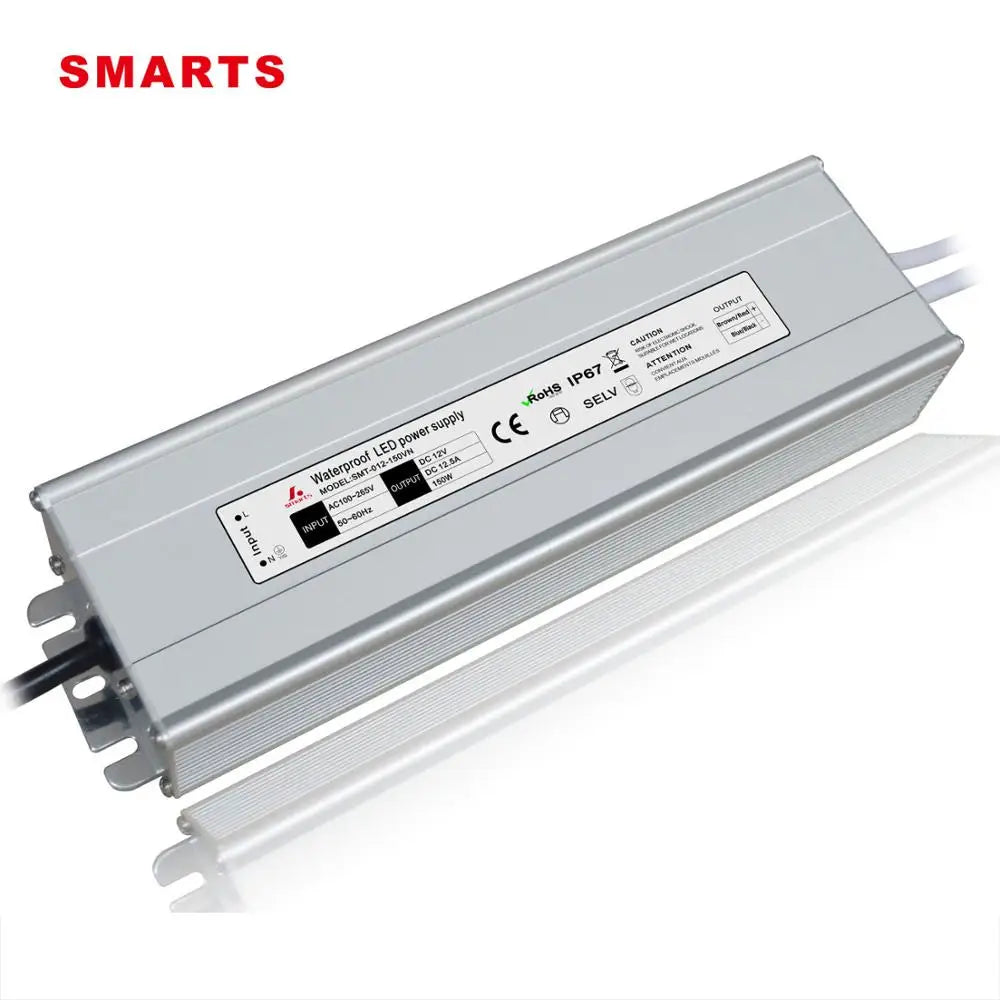 SMARTS Power 12v 150w Constant Voltage Led Bulb Driver 12v 24v Power Supply
